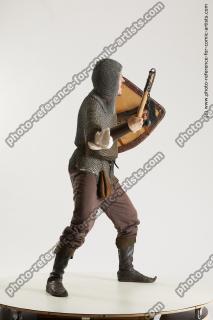 Fighting medieval soldier Sigvid